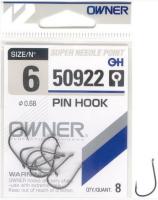 Háčky Owner Pin Hook 50922 vel.6 8ks/bal.